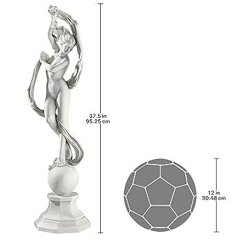 Amazon.co.jp: Design Toscano KY1396 女神オーロラ像